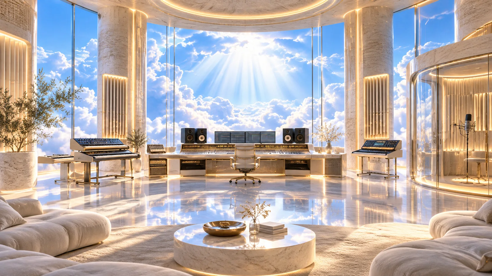 Premium celestial Praise Haûs recording studio